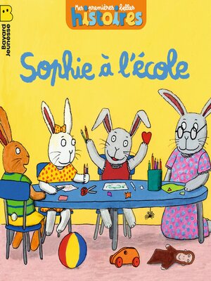 cover image of Sophie à l'école